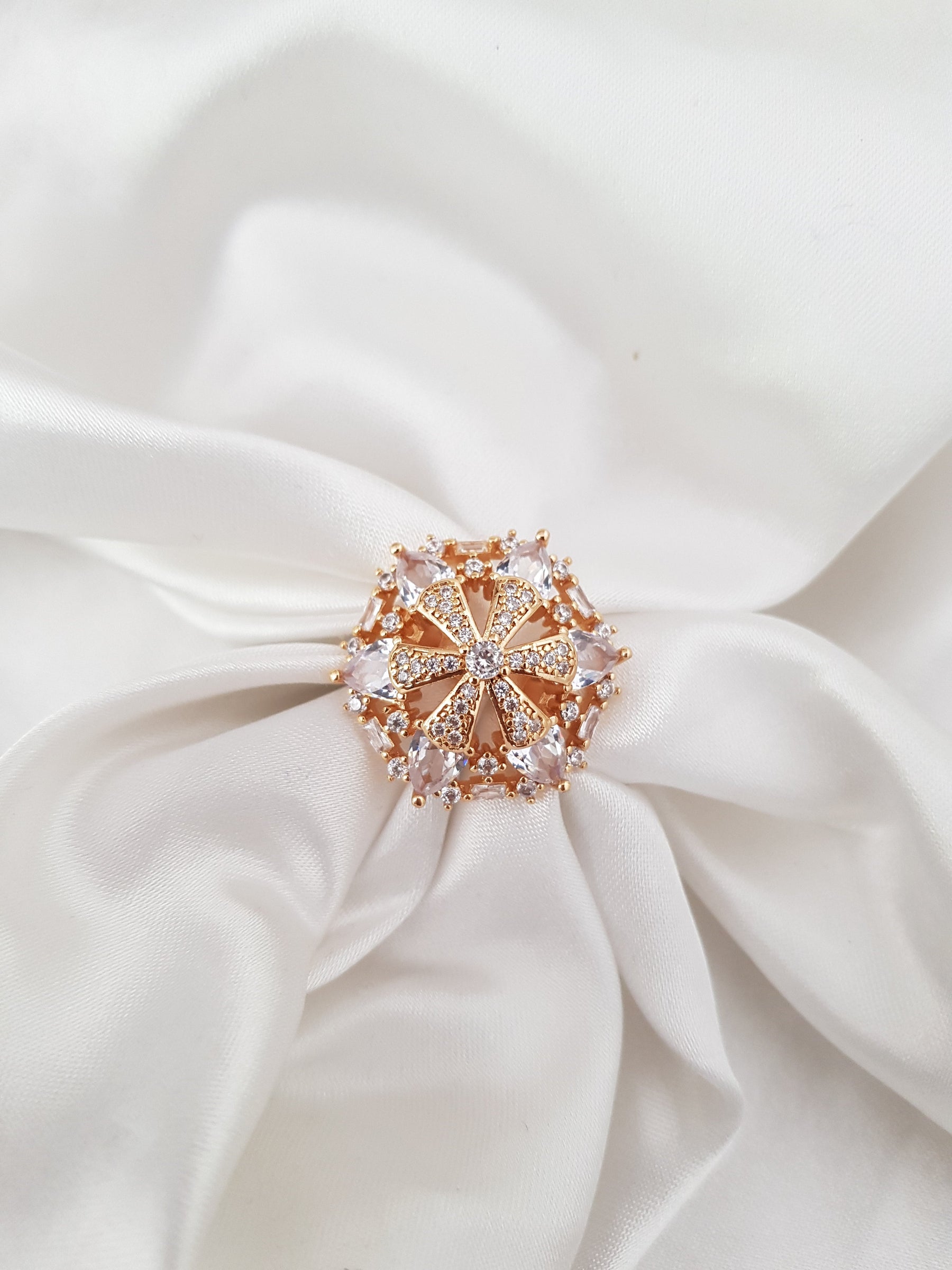 Rosegold Diamond Ring